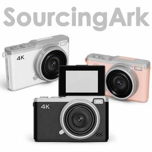 SourcingArk Portable HD Digital <b>Camera</b> 2.4 Inch 180 Degree Rotating Screen 4K Flash D72 10x-20x Optical Zoom CCD Image Sensor - Product Image 1
