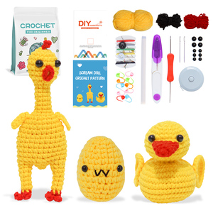 Kit de animales de tejer Diy con Kits de <span class=keywords><strong>ganchillo</strong></span> de hilo de regalo de muñeca <span class=keywords><strong>paso</strong></span> <span class=keywords><strong>a</strong></span> <span class=keywords><strong>paso</strong></span> para principiantes Material de bricolaje - Product Image 3