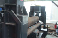 Machine de pliage mécanique automatique de tôles en acier inoxydable série W11S, moteur, épaisseur de 20 mm, largeur de pliage maximale de 2000 mm