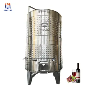 China Manufacture Cheap Price 10KL Pump over Stainless Steel 304 316L Closed Top Wine Fermenter