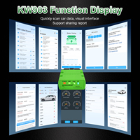 KONNWEI KW902 Mini OBD-II sans fil Bluetooth OBD2 outil de diagnostic automatique de voiture lecteur de code