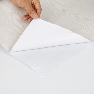 <span class=keywords><strong>Vinilo</strong></span> Autoadhesivo Moderno de PVC, Diseño de Grano de Madera <span class=keywords><strong>Blanco</strong></span> de Lujo, Adhesivos Removibles para Paredes y Pisos, para <span class=keywords><strong>Muebles</strong></span> de Cocina y Hogar - Product Image 2