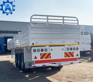 รถกึ่งพ่วงสำหรับขนส่งขนาดใหญ่40-60ตันเพลา3/4 - Product Image 6