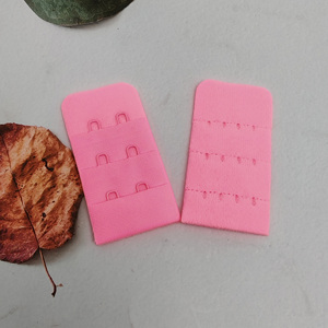 Cinta de gancho y ojal para sujetador, accesorios personalizados para ropa interior, extensor de sujetador con gancho, cierre de lazo recubierto de nailon - Product Image 1