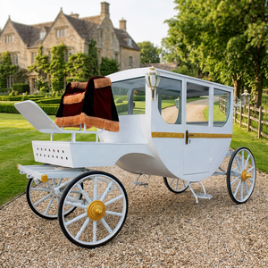 Chariot royal le plus populaire, nouveau modèle, chariot de mariage antique tiré par des chevaux pour événements spéciaux, chariot de tourisme vintage - Product Image 1