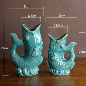 Jarra Glug Gurgle - Jarra con Forma de Pez para Agua y Ginebra, Florero - Product Image 3