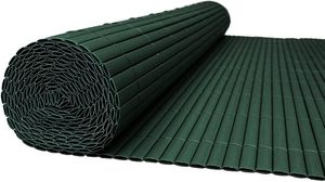 Cane Garden Screening Fencing Screen <strong>Fence</strong> Panel <strong>Roll</strong> Artificial <strong>Bamboo</strong> PVC Plastic Pvc Coated Customized 600 <strong>Rolls</strong> Freely 0.4mm - Product Image 2