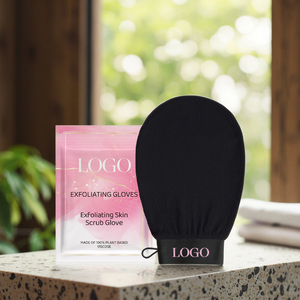 Kessa lụa găng tay Moroccan tẩy tế bào chết tắm scrubbers tùy chỉnh Hàn Quốc tắm bàn chải bọt biển cơ thể Viscose tẩy tế bào chết tắm - Product Image 1