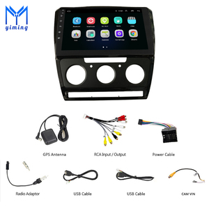 Autoradio Android 10 per <span class=keywords><strong>Skoda</strong></span> <span class=keywords><strong>Octavia</strong></span> 2008-2013, Lettore Multimediale Video, Sistema di Navigazione GPS Stereo - Product Image 3