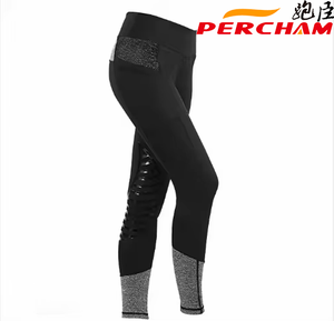 Cưỡi ngựa ống túm cưỡi ngựa vớ Miếng đệm đầu gối Silicone Gripper in ấn bỏ túi Workout cưỡi Silicone ống túm xà cạp - Product Image 5