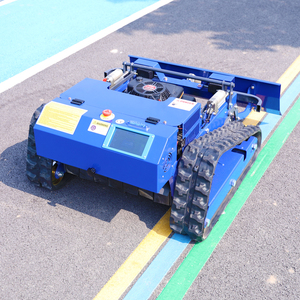 <span class=keywords><strong>Tondeuse</strong></span> robot tout-terrain autopropulsée sans fil 4 temps de qualité industrielle avec télécommande et chenilles - Product Image 4