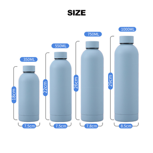 Logotipo de Color personalizado <span class=keywords><strong>1000ml</strong></span> reutilizable gimnasio deporte botellas de Metal de acero inoxidable frascos de vacío termo botella de agua potable - Product Image 3