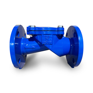 <span class=keywords><strong>Clapet</strong></span> <span class=keywords><strong>anti</strong></span>-<span class=keywords><strong>retour</strong></span> manuel en fonte ductile GGG40/50 H44X DN100 PN16 avec membrane en caoutchouc pour l'eau - Product Image 2