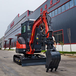 Novo 2.5 Ton <span class=keywords><strong>Mini</strong></span> Track Escavadeira Agricultura Máquina 2500kg Micro Escavadeira Pequena para Venda - Product Image 1