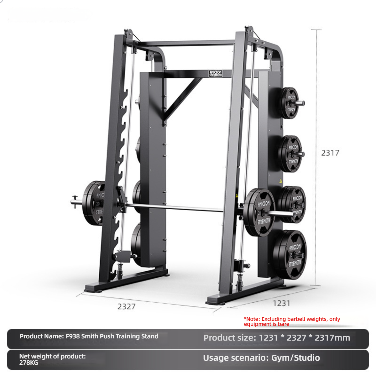 ll00034-Smith Push Training Rack