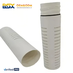 Tubería de revestimiento de pozo de UPVC roscada ASTM D1785 SCH80 con filtro ranurado 110 <span class=keywords><strong>160</strong></span> 200 280 315mm para pozos de agua, pozos perforados e irrigación - Product Image 2