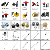 Kit d'engrenages d'extrudeur CNC ThxPrint A1 Mini Hotend en acier trempé nano-revêtu POM, compatible Bambu Lab A1 Mini