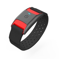 Popular Bluetooth5.0 ANT + Monitor de ritmo cardíaco Brazalete Ciclismo Fitness Tracker Club Entrenamiento Deporte APPs