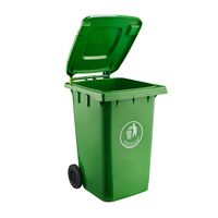 Vhxdpc — poubelle en plastique de 360 litres, pour extérieur et jardin