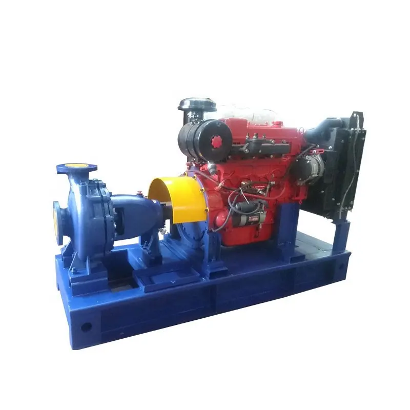 30 Hp 40hp 60hp 100hp pompe di irrigazione ad alta pressione fine aspirazione pompa centrifuga con motore Diesel agricoltura pompa