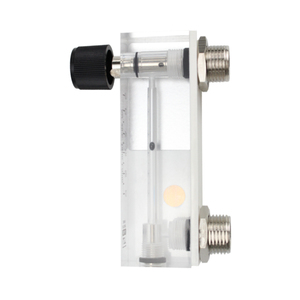 SENTEC LZM rotámetro acrílico Control de líquido regulador de oxígeno medidor de flujo médico panel de acero inoxidable medidor de flujo Acrílico - Product Image 5