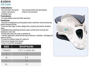 Equipo Médico de E-CO010 para niños, collarín de apoyo para el dolor de cuello, cuello cervical - Product Image 2