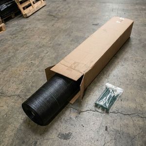 Manta agrícola negra para control de malezas, tela antihierbas, cubierta para el suelo, tela protectora contra malezas, marca <span class=keywords><strong>CHAQ</strong></span> Shandong - Product Image 5