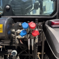 Traktor Pertanian Huaxia 50HP Berkualitas Tinggi, Peralatan Penebangan Kayu, dan Traktor Pertanian Stage V untuk Dijual