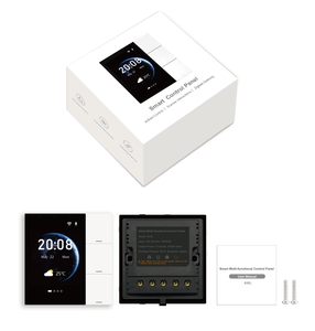 Para Pantalla de Control Central Inteligente de 3.5 Pulgadas, Zigbee Gateway, Control por Voz <span class=keywords><strong>Alexa</strong></span>, Interruptor de Relé de 3 Vías y 10A para <span class=keywords><strong>PC</strong></span>, Interruptor Táctil IR WiFi de 3 Grupos - Product Image 6