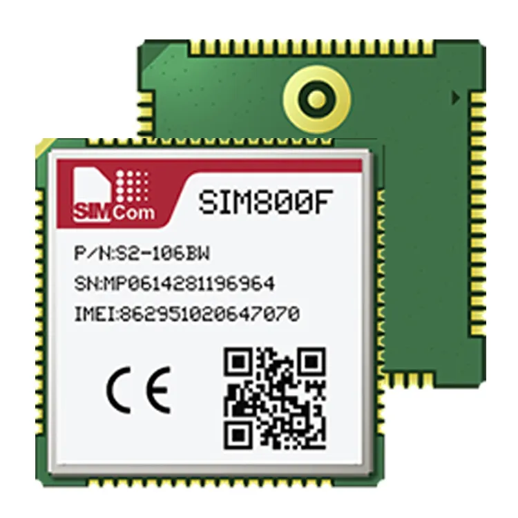 SIMCom SIM800F Quad-band Modulo GSM/GPRS, in un tipo di SMT