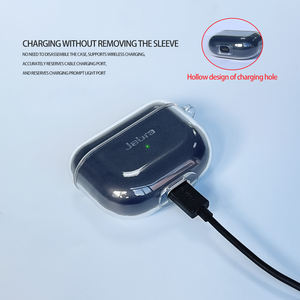 Coque transparente en TPU pour étui pour écouteurs <span class=keywords><strong>Jabra</strong></span> <span class=keywords><strong>Elite</strong></span> 8 <span class=keywords><strong>Active</strong></span>, étui transparent pour écouteurs sans fil en TPU, pour coque airpods pro - Product Image 5