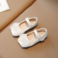 Chaussures pour filles 2026, nouveau style, mode bébé, princesse, semelle souple monocouche, printemps/automne, style coréen, à scratchs