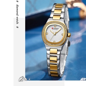 Montre femme CURREN 9101, montre de luxe en acier inoxydable, petit cadran élégant, montre-bracelet à quartz pour femme, Reloj - Product Image 5