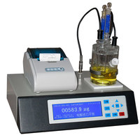 Karl fischer analizzatore di umidità olio del trasformatore di contenuto di acqua tester micro-analizzatore di umidità