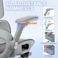 Chaise de bureau et de gaming moderne avec accoudoirs, appui-tête réglable et soutien lombaire, finition laquée, en matériaux naturels authentiques