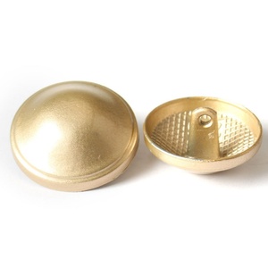 Custom Factory Price Metal Alloy Button With Back Side Hook for Coat - Product Image 5