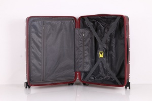 Valise à roulettes noires, valise latérale rigide de bonne qualité, sac à roulettes - Product Image 6