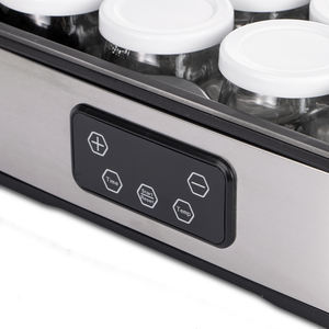 <span class=keywords><strong>Yaourtière</strong></span> domestique électrique en acier inoxydable 12 pots avec bocaux en verre <span class=keywords><strong>Yaourtière</strong></span> électrique pour dortoir ou bureau - Product Image 6