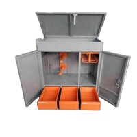 Boîte à selle de cheval en acier verrouillable pour l'extérieur, armoire de rangement mobile pour l'équitation avec logo personnalisé et roues