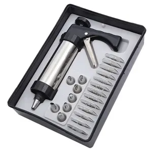 Offre Spéciale Usage domestique En Acier Inoxydable Manuel Cookie Maker Machine Petit Biscuit Faisant La Machine