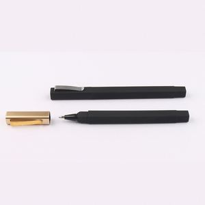 Hot Sale Writing Square Barrel Ballpoint <b>Pen</b> with Personalized Custom Printed Logo Bulk Plastic Black Rubber Hotel Promotional - Product Image 4