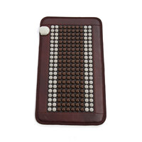 Coussin chauffant 2026 Fanocare, produits de massage, massage de la prostate, pierre de tourmaline naturelle, coussin chauffant en pierre de tourmaline noire