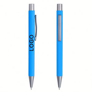 Stylos à bille en plastique multicolores à bas prix avec logo personnalisé, perles, articles en plastique bon marché, stylo gel pour promotion - Product Image 5