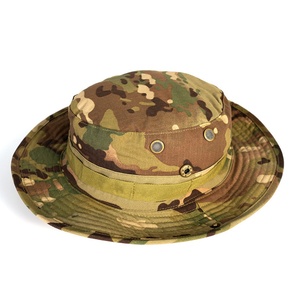 Sports Fishing Hat Oxford/Velour Camouflage Visor Sun Hat for Four Seasons Cycling & <b>Hiking</b> Round Edged Outdoor Fisherman <b>Cap</b> - Product Image 5