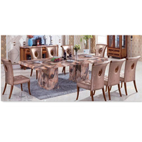 Meubles de salon, table à manger de luxe, ensembles de tables à manger pour mariage/hôtel