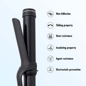 Ensemble de fer à friser, fer à friser en céramique à long barillet, baguette à friser pour un usage domestique et en salon, brosse électrique à friser, fer à friser pour cheveux - Product Image 2