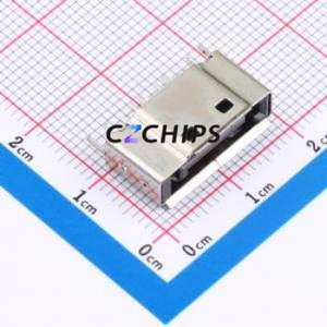 SATA-405-M07S1BA-A Hard Drive Connector (SAS/SATA/M.2) Through hole Component (THT) Connector SATA Female 7P Through Hole - Product Image 1