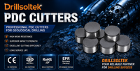 Cortador de Diamante PDC de Alto Rendimiento Drillsoltek 2026 para Brocas de Perforación Geológica