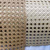 Rouleau de cannage en rotin PE à prix de gros, rotin à trous circulaires pour projets de canage, artisanat DIY, meubles et chaises