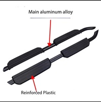 Pédales latérales de protection en alliage d'aluminium de luxe Maika pour Defender 110/130
